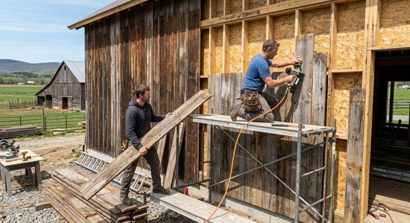 Barn Siding Installation in Gallatin, TN