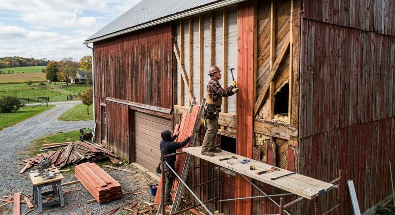 Barn Siding Replacement in Greenbrier, TN