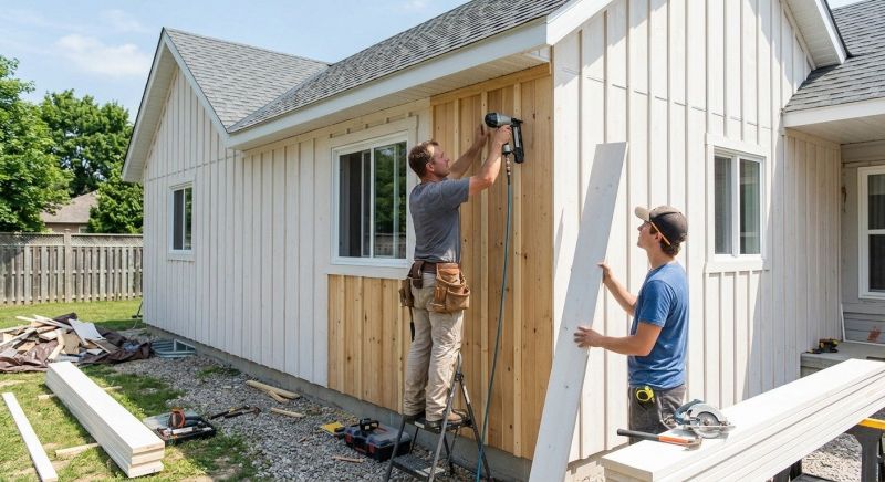 Batten Siding Installation in Bethpage, TN