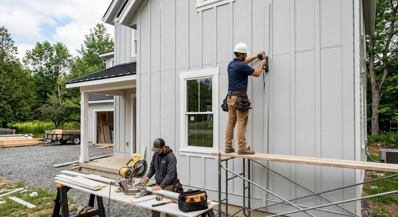 Batten Siding Installation in Castalian Springs, TN