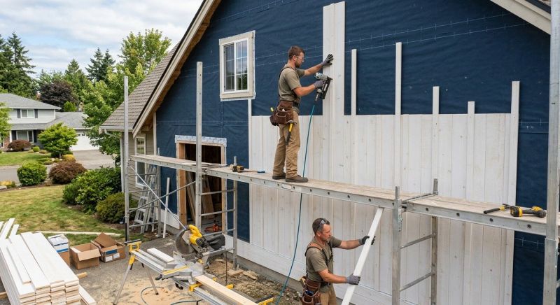 Batten Siding Installation in Wilson County, TN
