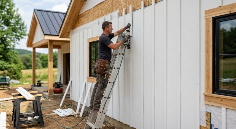 Board And Batten Installation in White House, TN
