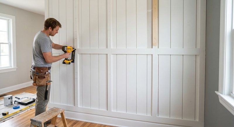 Board And Batten Installation in White House, TN