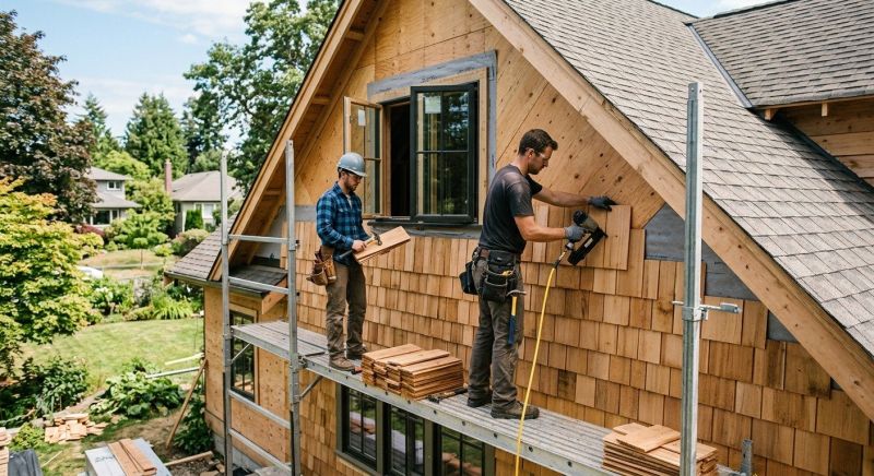 Cedar Siding Installation in Greenbrier, TN