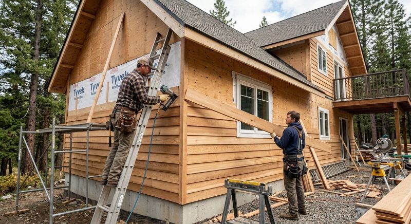 Cedar Siding Installation in Hermitage, TN