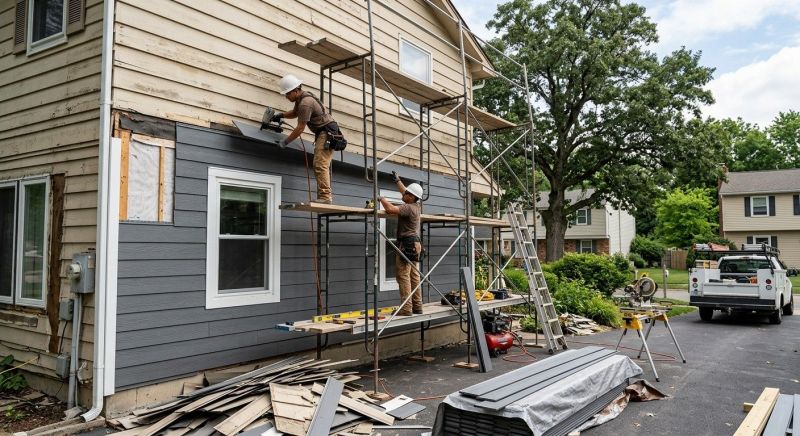 Cement Siding Installation in Bethpage, TN