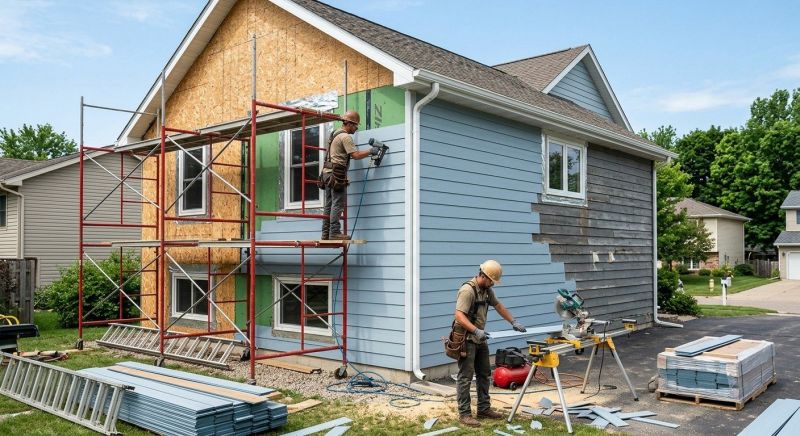 Cement Siding Replacement in Hermitage, TN