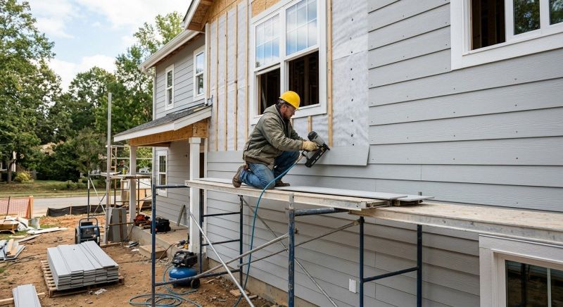 Cement Siding Replacement in Hermitage, TN