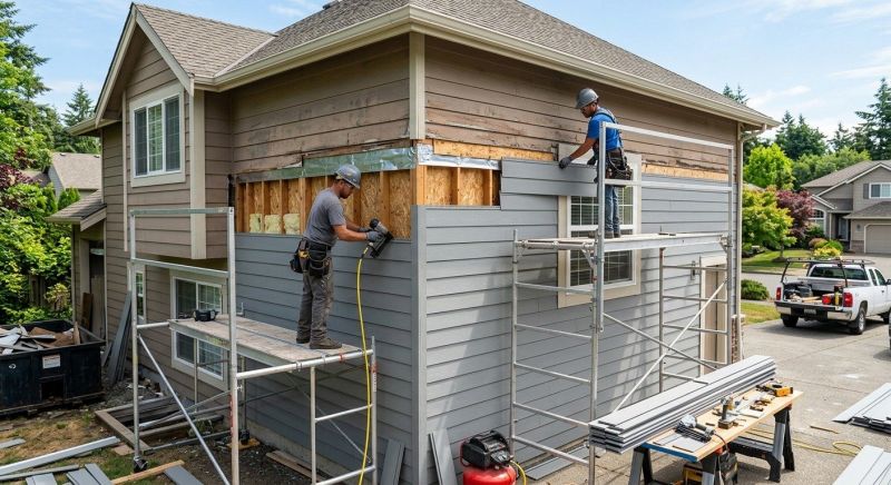 Cement Siding Replacement in Lebanon, TN