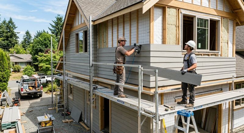 Cement Siding Replacement in White House, TN