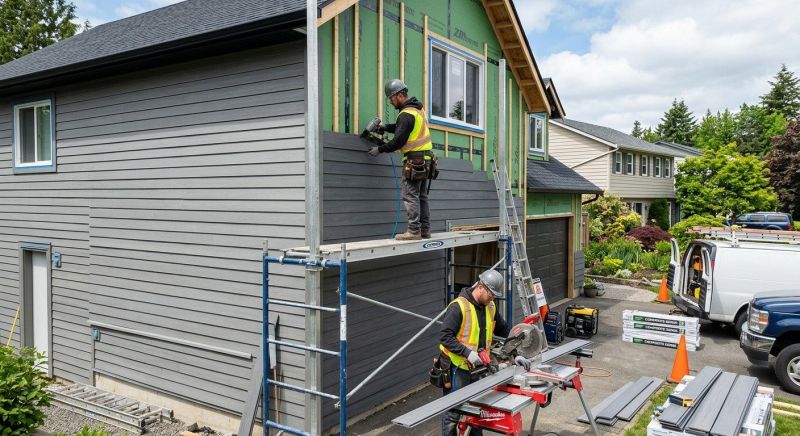 Composite Siding Installation in Antioch, TN