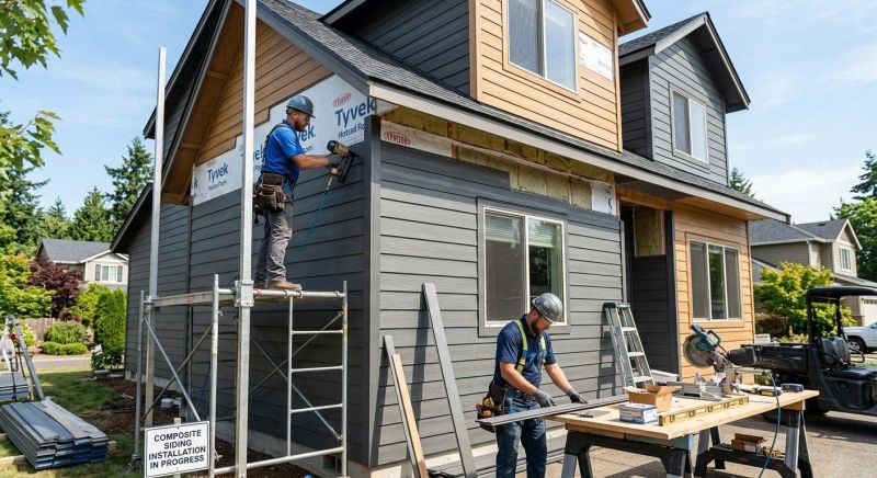 Composite Siding Installation in Castalian Springs, TN