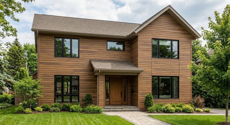 Faux Wood Siding Installation in La Vergne, TN