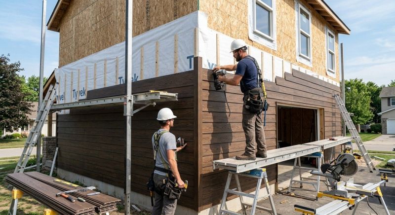 Faux Wood Siding Installation in Trousdale County, TN