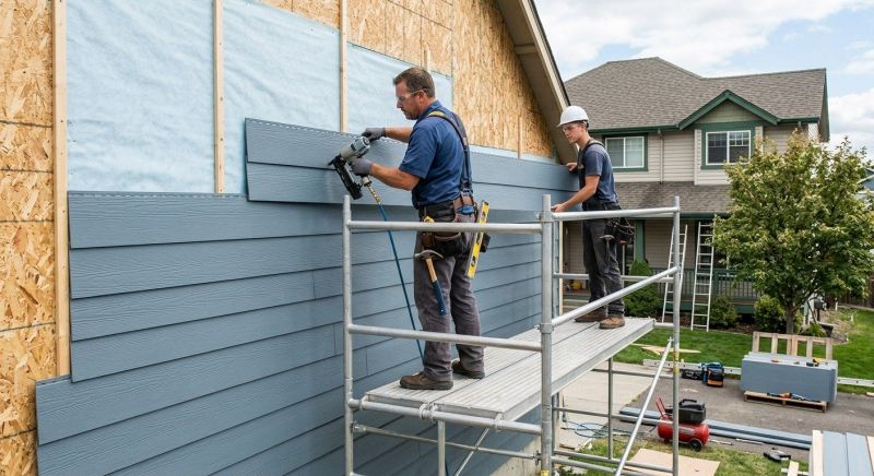 Fiber Siding Installation in Antioch, TN