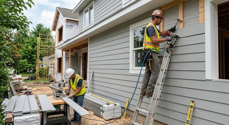 Fiber Siding Installation in Wilson County, TN