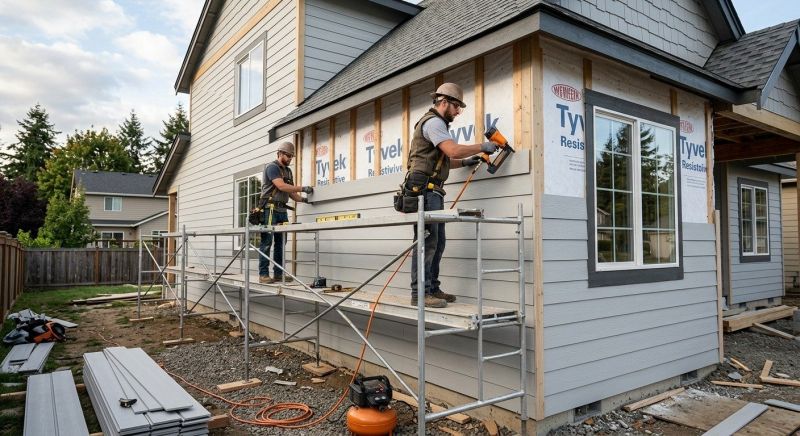 Fiber Siding Installation in White House, TN