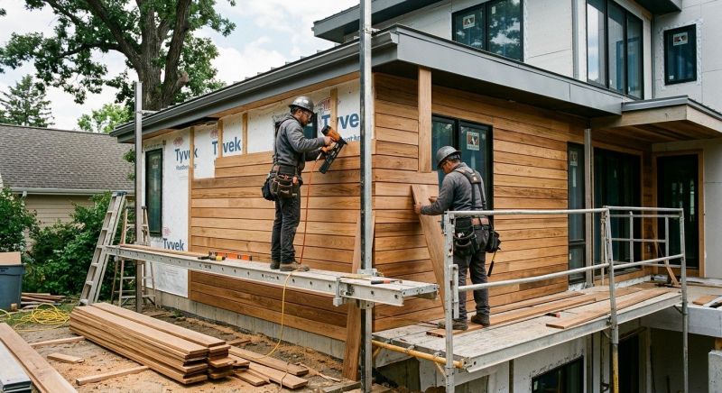Hardwood Siding Installation in Castalian Springs, TN