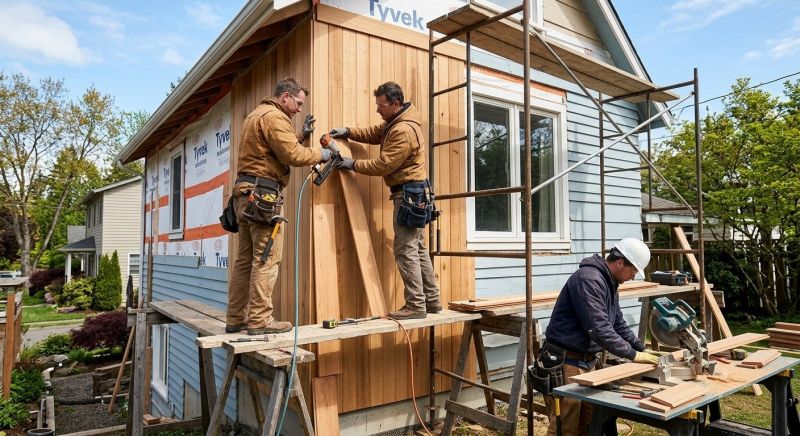 Hardwood Siding Installation in Lebanon, TN