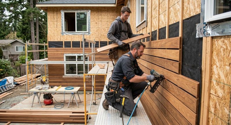Hardwood Siding Installation in Nashville, TN