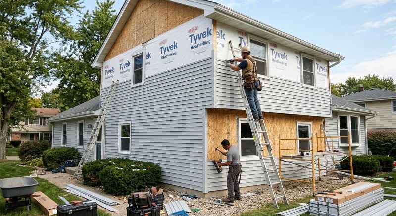House Siding Installation in Madison, TN