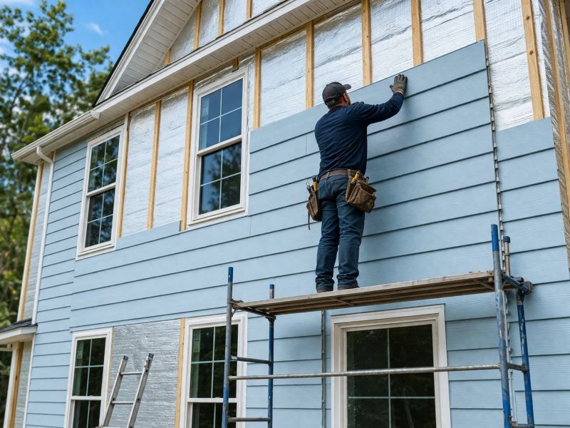 Insulated Siding Installation in Lebanon, TN