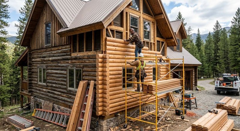 Log Siding Installation in Brentwood, TN