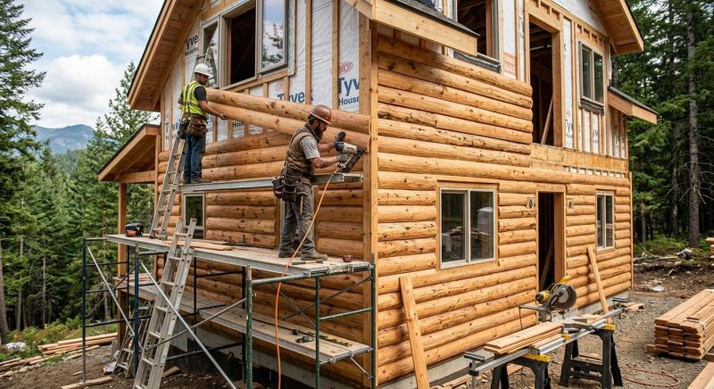 Log Siding Installation in Mount Juliet, TN