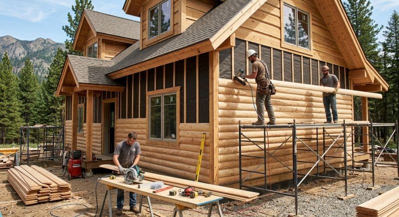 Log Siding Installation in Nashville, TN