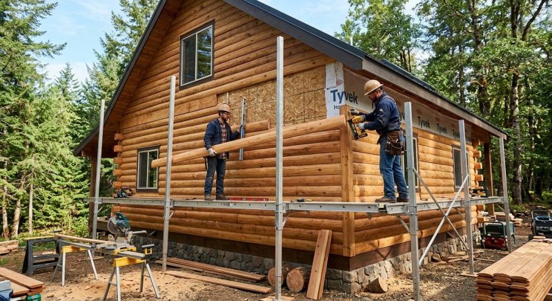 Log Siding Installation in Old Hickory, TN