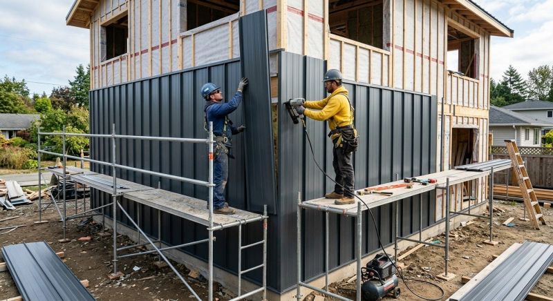 Metal Siding Installation in Bethpage, TN