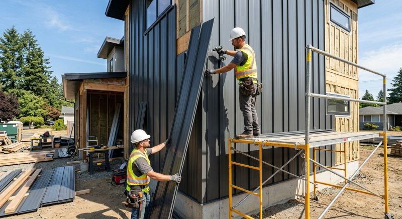 Metal Siding Installation in Portland, TN