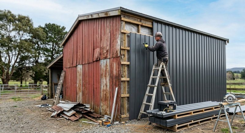 Metal Siding Replacement in Bethpage, TN