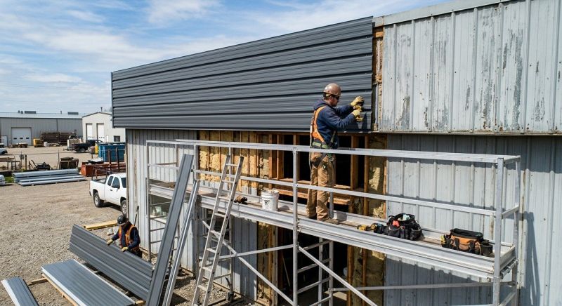Metal Siding Replacement in White House, TN