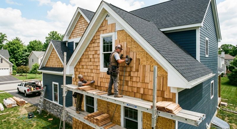 Shake Siding Installation in Castalian Springs, TN
