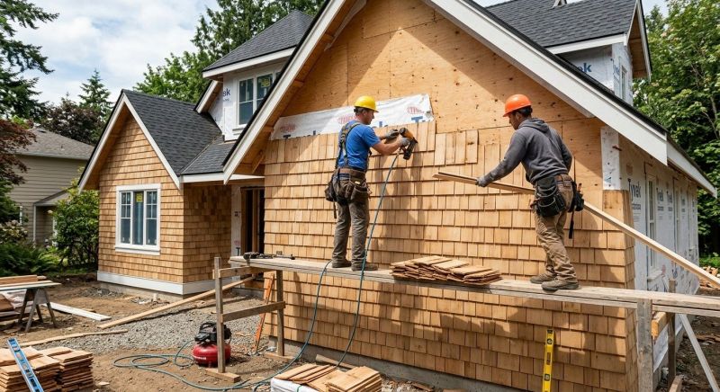 Shake Siding Installation in Wilson County, TN