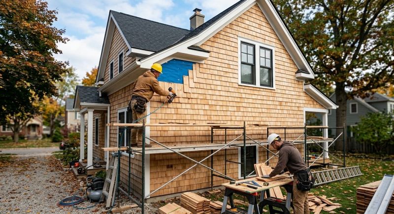 Shake Siding Installation in Madison, TN