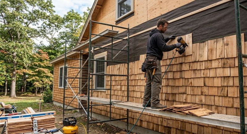 Shake Siding Installation in Portland, TN