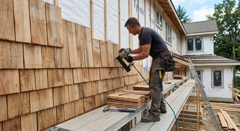 Shingle Siding Installation in Wilson County, TN