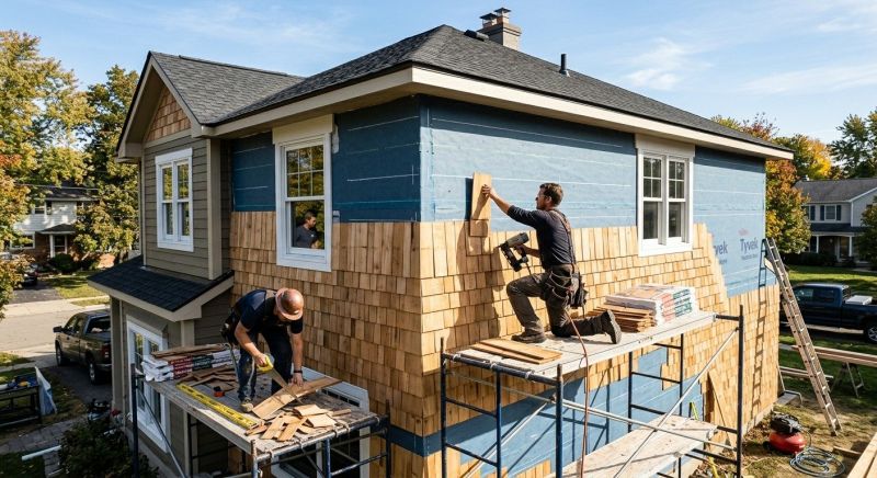 Shingle Siding Installation in Wilson County, TN