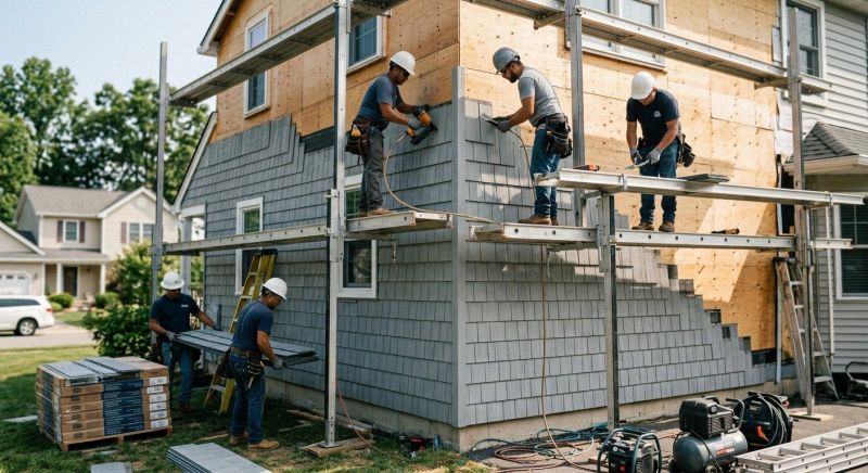 Shingle Siding Installation in Wilson County, TN