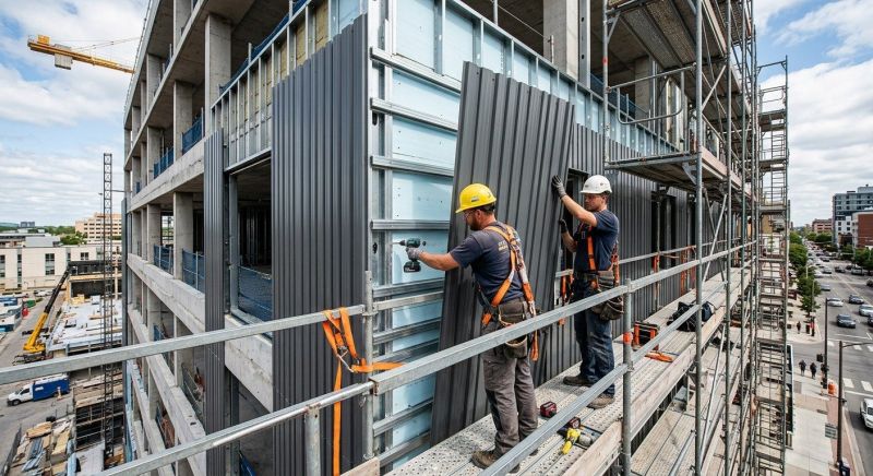 Steel Cladding Installation in Wilson County, TN