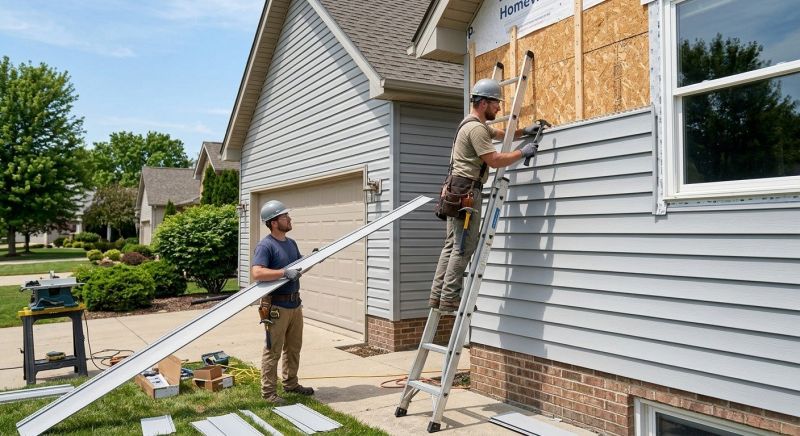 Vinyl Siding Installation in White House, TN