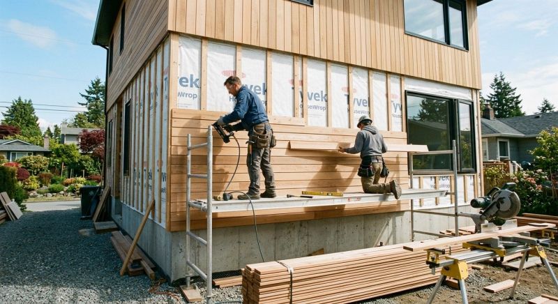 Wood Cladding Installation in Hendersonville, TN