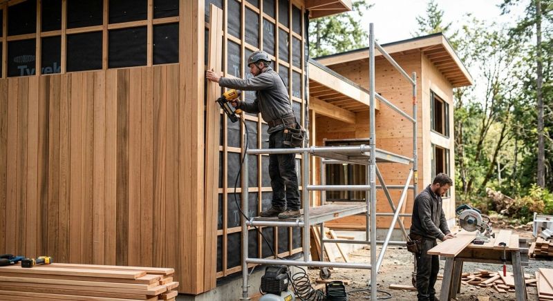 Wood Cladding Installation in Nashville, TN