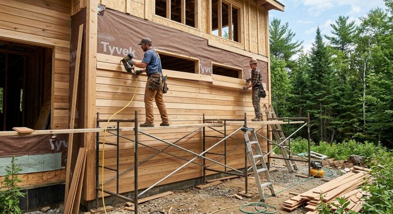Wood Siding Installation in Hartsville, TN