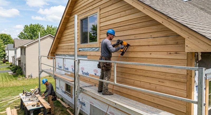 Wood Siding Installation in Wilson County, TN