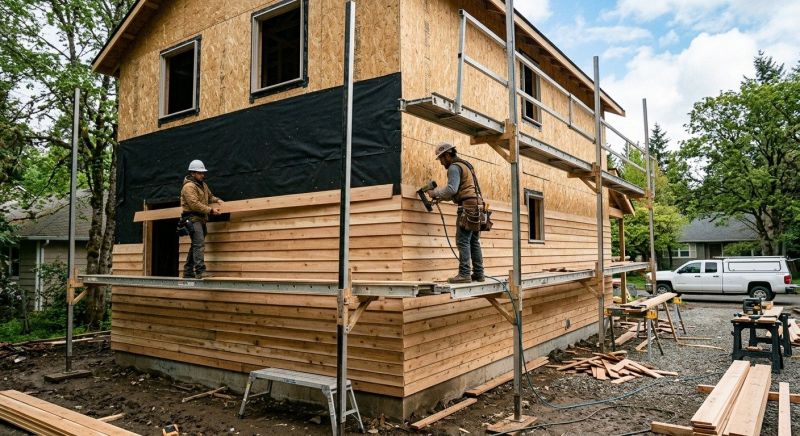 Wood Siding Installation in Sumner County, TN