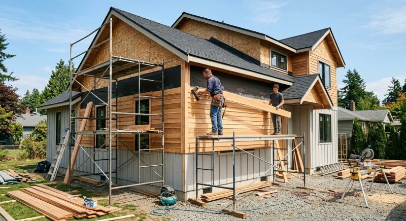 Wood Siding Installation in Sumner County, TN