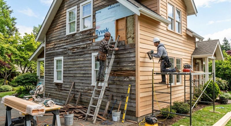 Wood Siding Replacement in Wilson County, TN